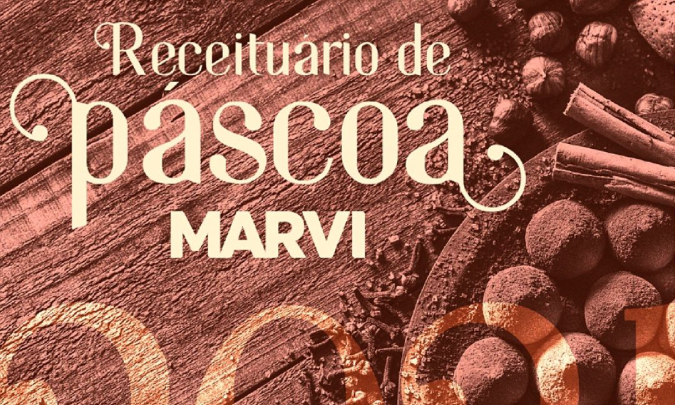 LANAMENTO: Receiturio de Pascoa Marvi 2021