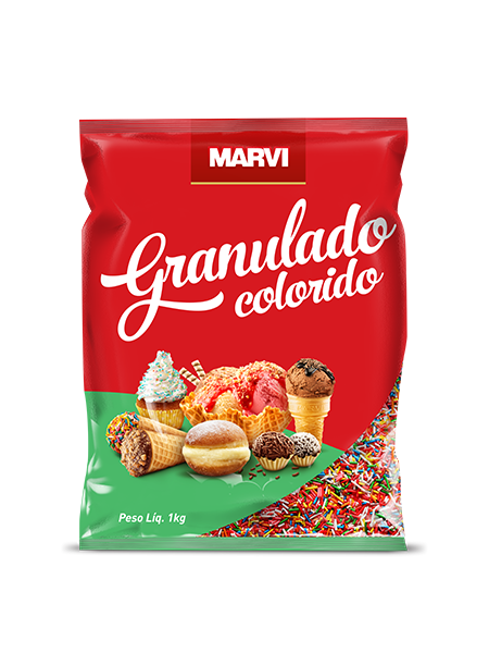 Granulado Colorido y Blanco 1kg