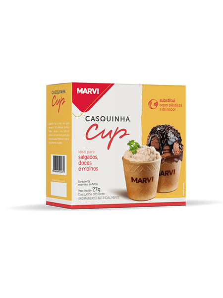 Casquinha Cup 50ml Salgados e Doces