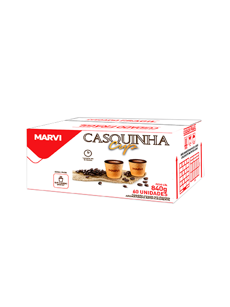 Xícara Casquinha com Chocolate Café Cup c/6 - Marvi - Doce Malu