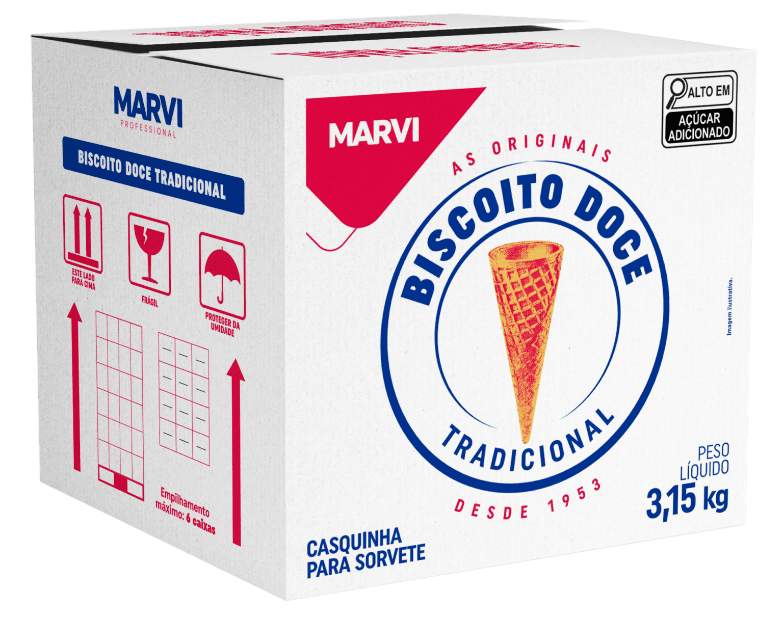 BISCOITO DOCE TRADICIONAL 3,15KG – Marvi